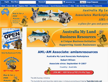 Tablet Screenshot of amlam.com.au